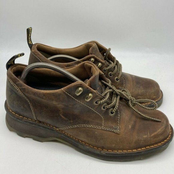 Dr Martens Lachlan Mens Oxford Pull Tab Shoes Brown Size 12M EU 46 main image 4